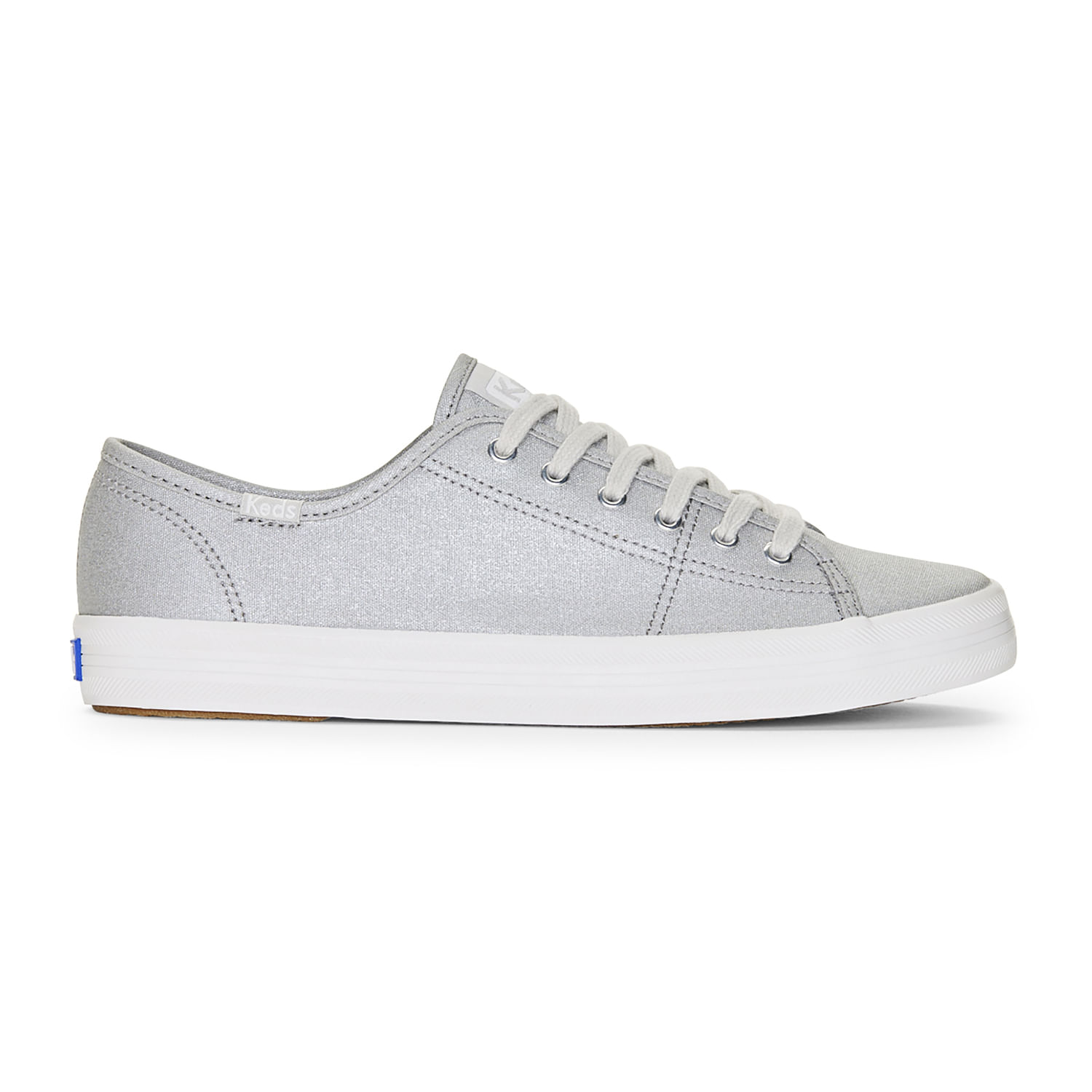 Zapatilla Casual Mujer Kickstart Plateada Keds