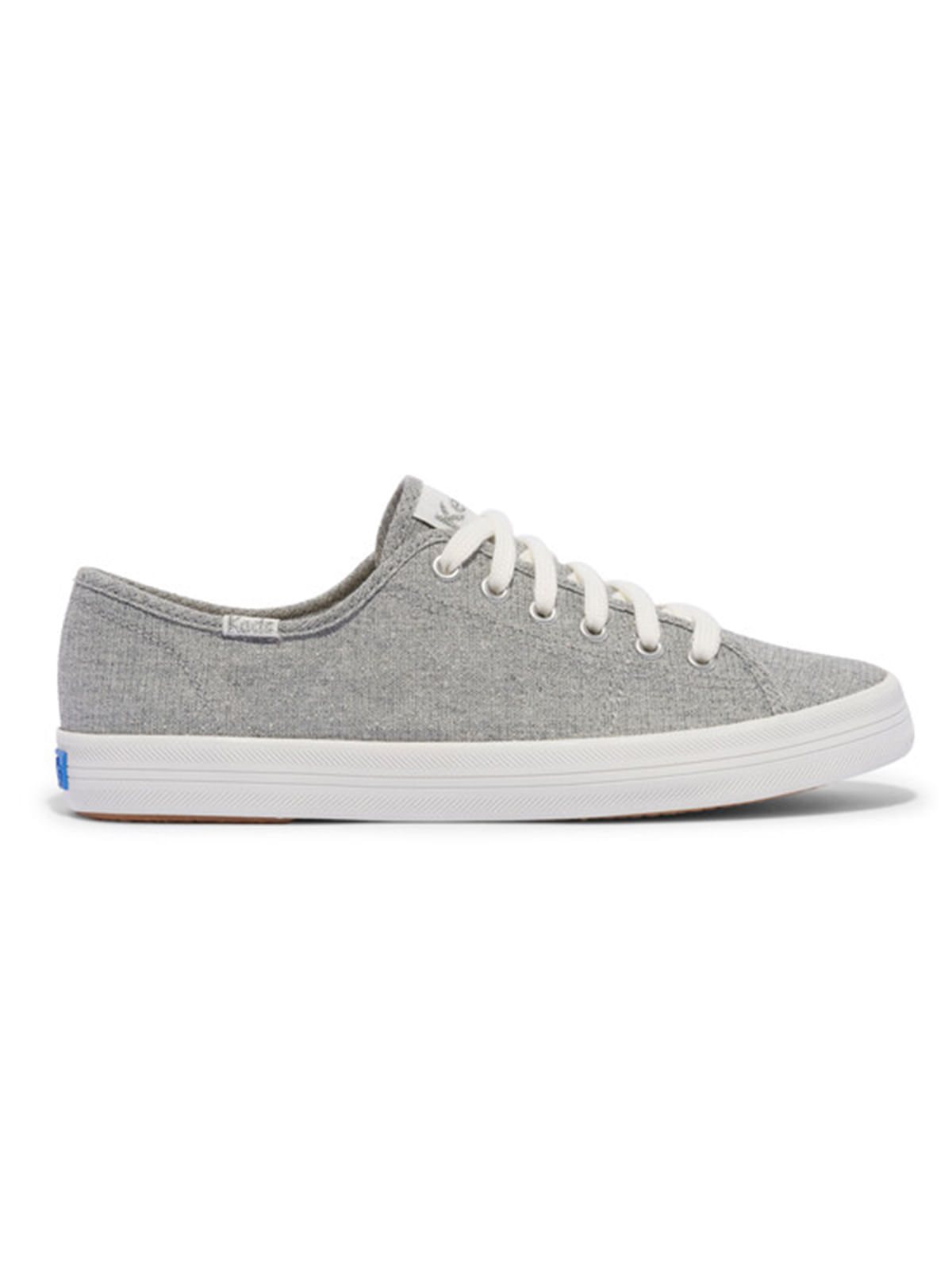 Zapatilla Kickstart Metallic Textile Gris